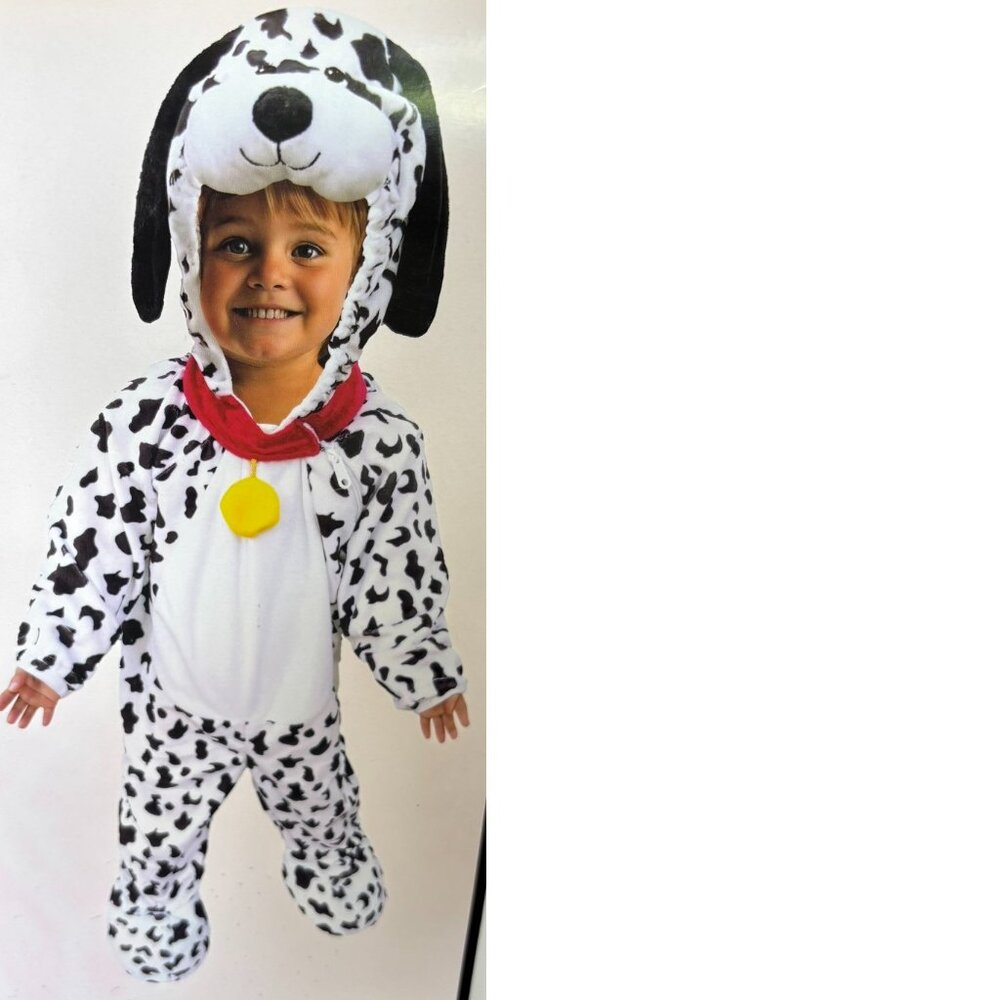 Adorable Dalmatian Costume for Kids - Black and White